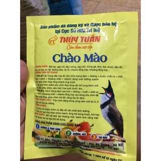 thức ăn chim Chào Mào
