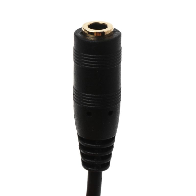 Cáp Nối Dài Chuyển Đổi Giắc Cắm 3.5mm AUX Sang Cổng Cắm Tai Nghe Có Điều Khiển Âm Lượng Dễ Sử Dụng