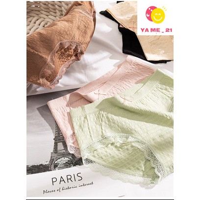 Quần Lót Nữ Cotton ren Kháng Khuẩn Thoáng Mát | BigBuy360 - bigbuy360.vn