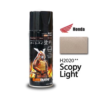 Sơn samurai kurobushi honda màu kem sáng