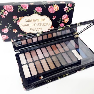 BẢNG PHẤN MẮT SIVANNA COLORS MAKEUP STUDIO DARK SMOKY