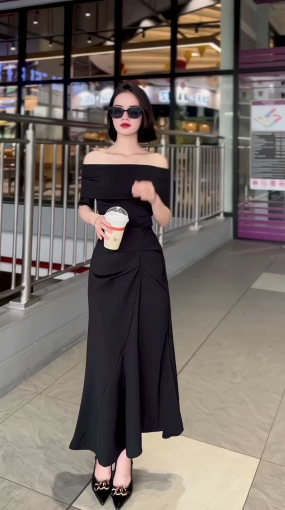 Chân Váy Đuôi Cá Chất Liệu Cotton Kiểu Dáng Đơn Giản, Thanh Lịch Dễ Phối Đồ, Thích Hợp Mặc Đi Làm Hoặc Đi Chơi | BigBuy360 - bigbuy360.vn