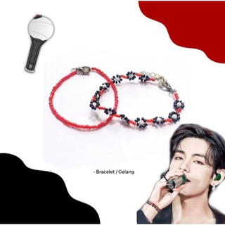 [vòng handmade] vòng tay handmade hạt cườm aestheticbeads cheap moment V (Taehyung BTS)