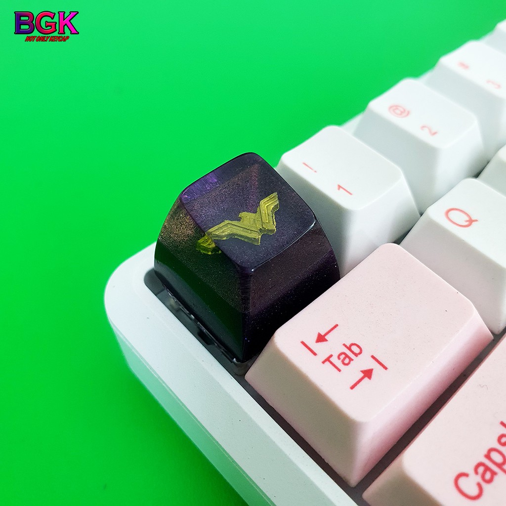 Keycap Lẻ Nữ Thần Chiến Binh Marvel SA profile ( keycap resin độc lạ )( Keycap Artisan )