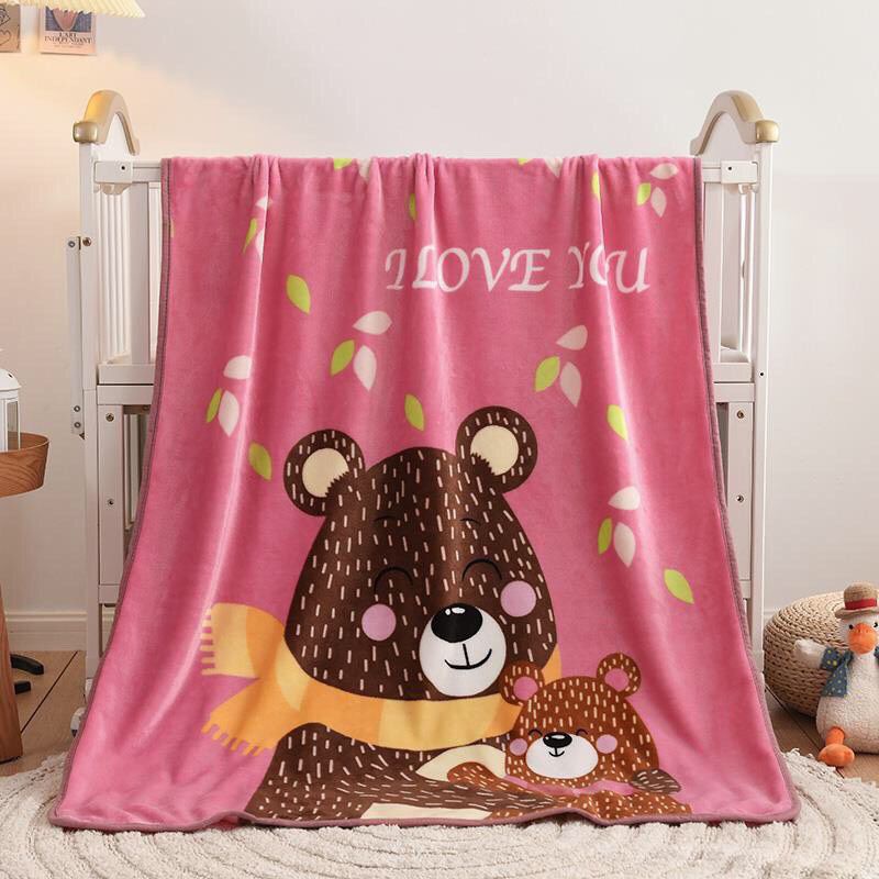 BooBoo Baby - Chăn LÔNG TUYẾT/chăn đi học, đắp điều hòa cho bé kt 1x1,4m siêu mềm mịn