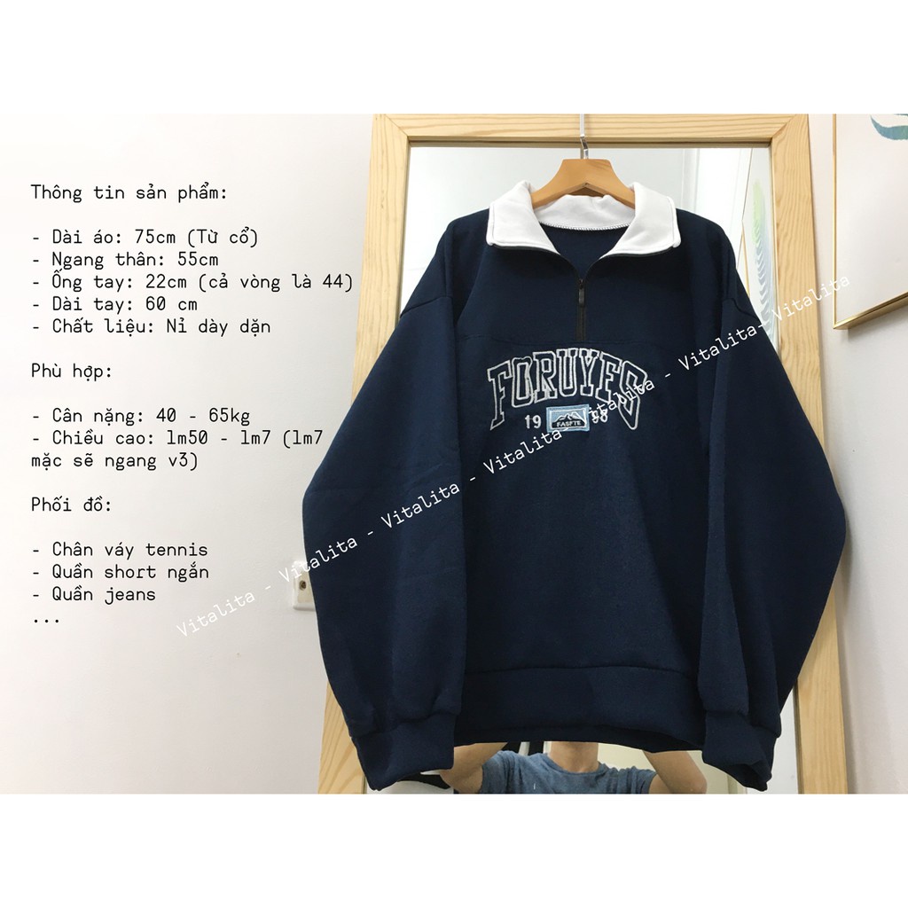 Áo sweater nam nữ,Áo hoodie nam nữ from rộng Unisex S44 | BigBuy360 - bigbuy360.vn