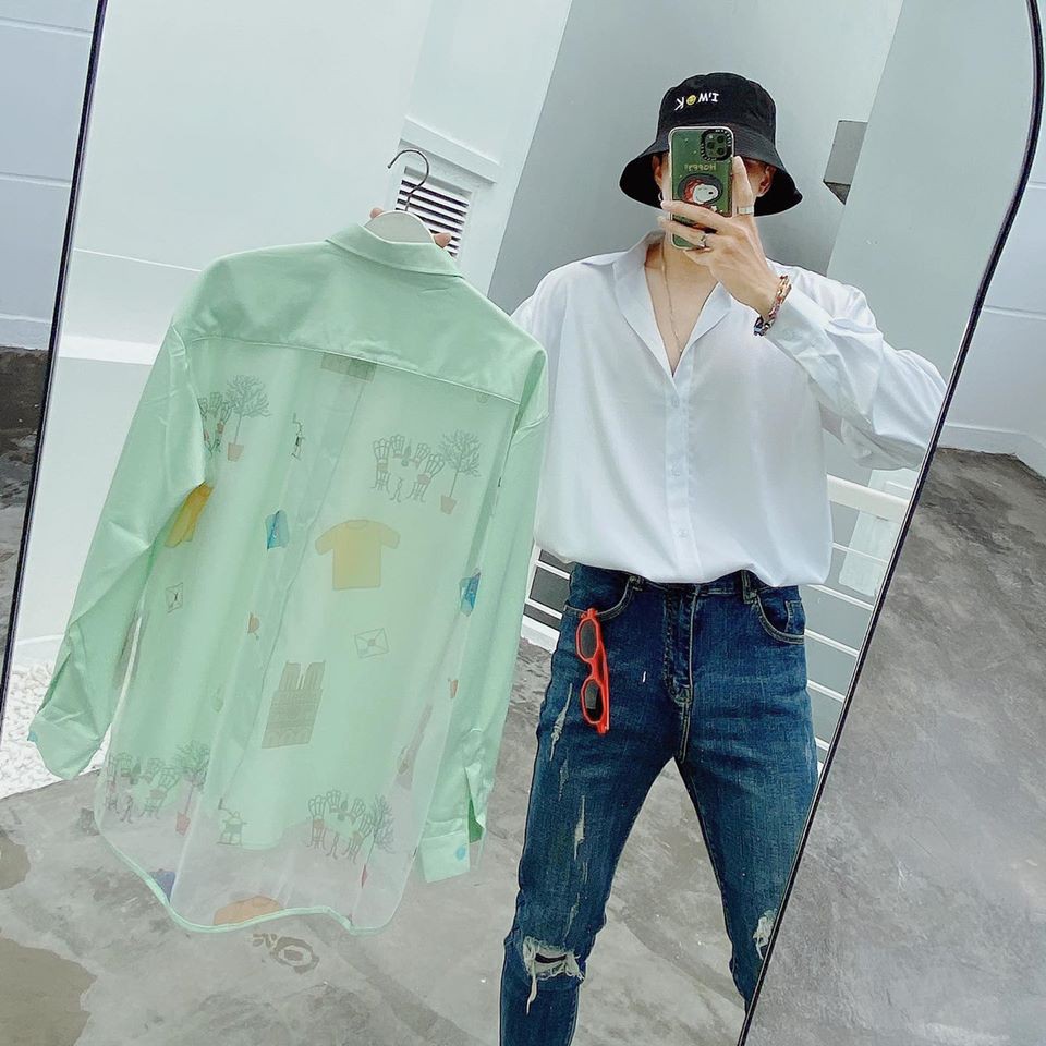 ÁO SƠ MI LƯNG VOAN - LJINSTORE | BigBuy360 - bigbuy360.vn