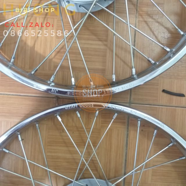 Cặp vành bánh xe DREAM ( giá 1 cặp vành y hình )