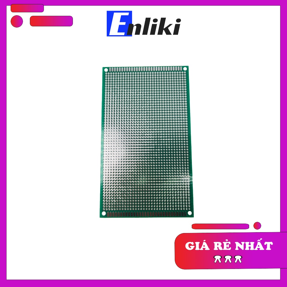 Mạch Test Đục Lỗ 2 lớp kích thước 9x15cm