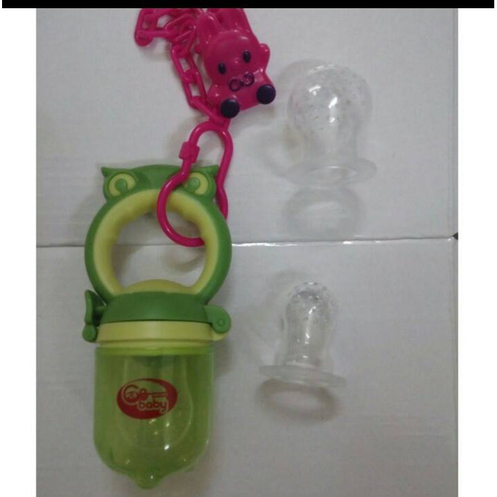 (Chuẩn hãng)Túi nhai ăn dặm chống hóc Gb Baby - Kichi xích kẹp