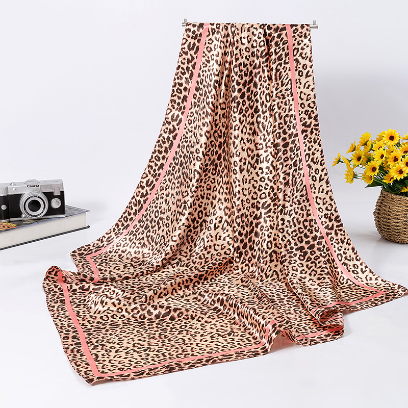 Khăn lụa quàng cổ vuông thời trang 90 * 90cm