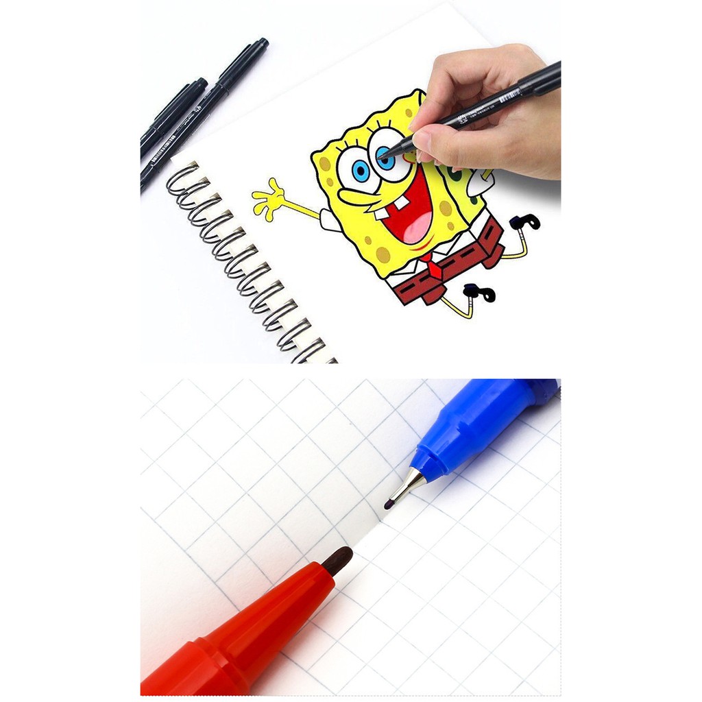 Bút Lông Dầu Kim Hai Đầu