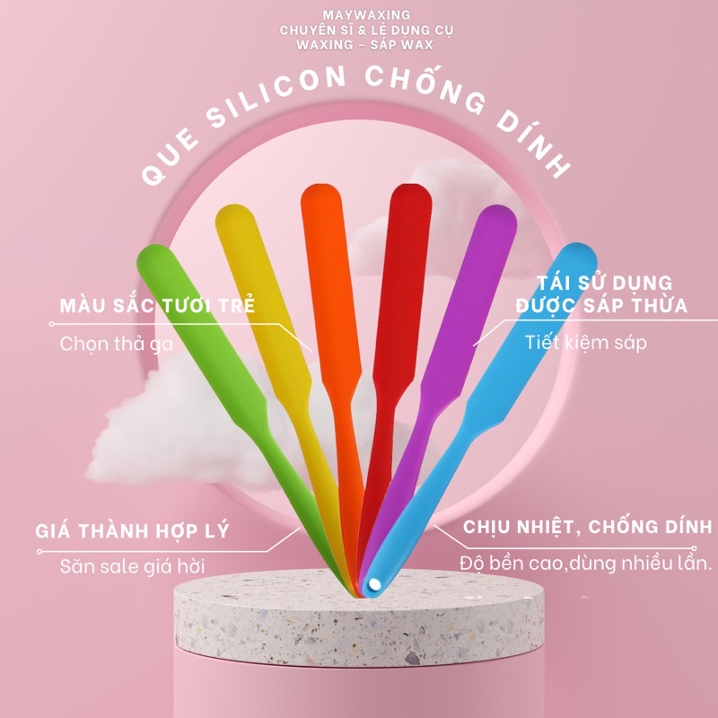 QUE PHẾT SÁP SILICON CHỐNG DÍNH