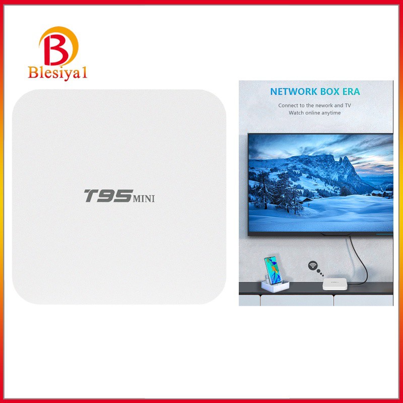 [BLESIYA1] Digital WiFi 4K Smart STB Media Player Device Remote Control