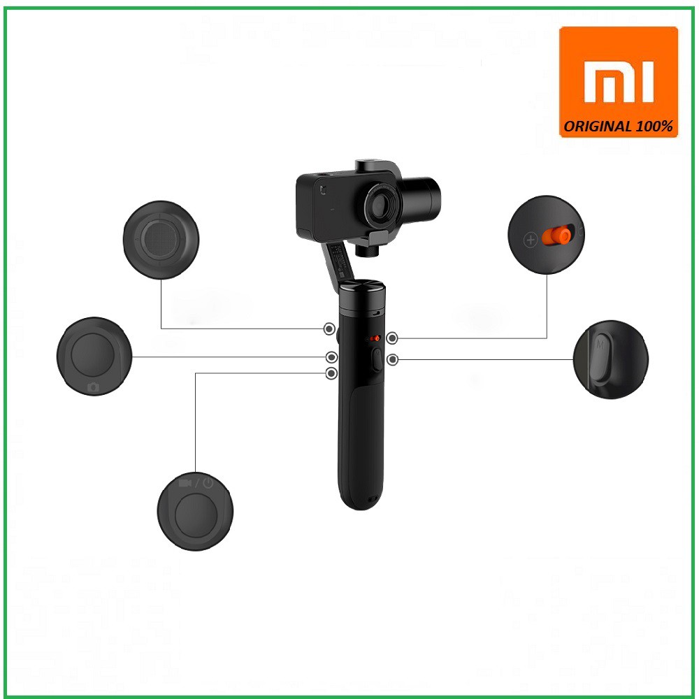 Gậy chống rung Xiaomi Gimbal cho camera mi action 4k bản quốc tế - Digiworld