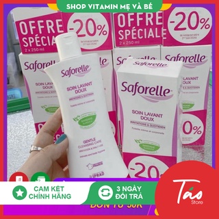 Dung dịch vệ sinh phụ nữ saforelle soin lavant doux 250ml - xuất xứ pháp