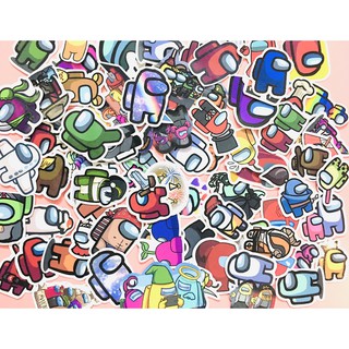 Sticker/ hình dán Game Among Us (Bộ 10-50 sticker)