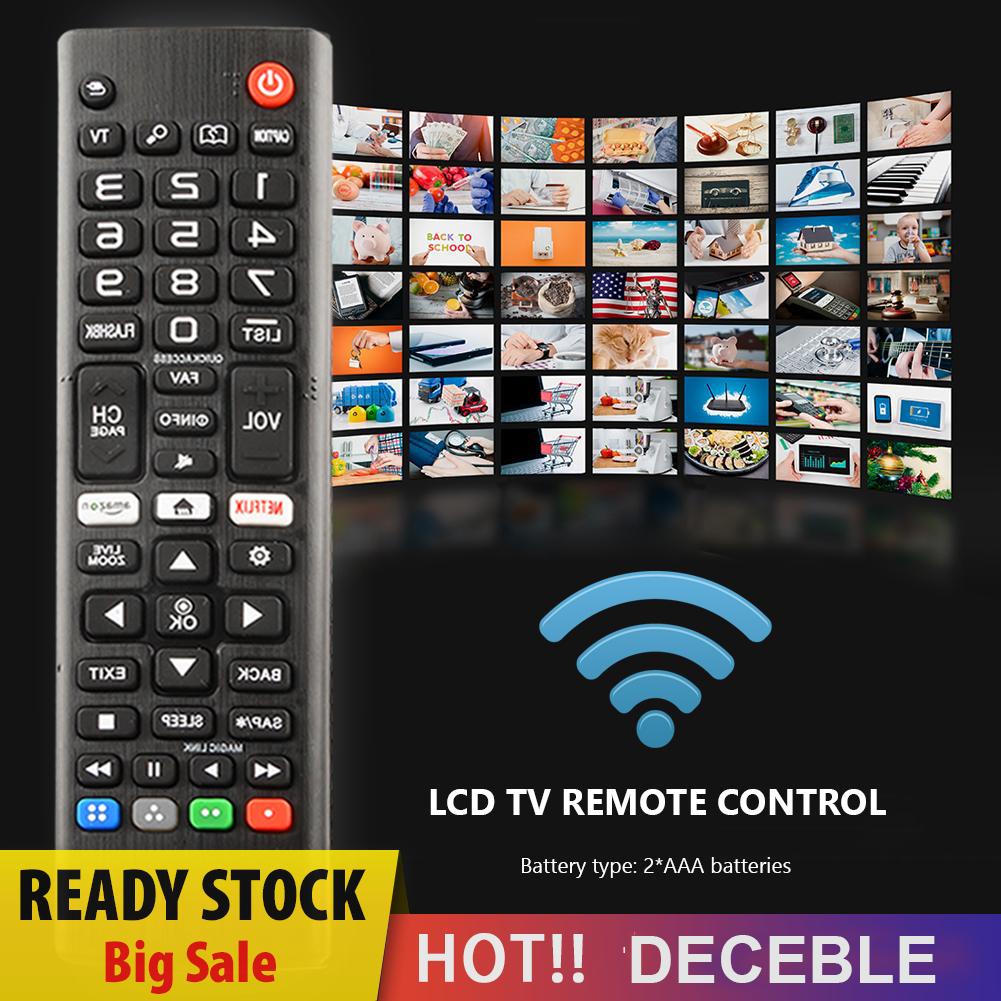 deceble Remote Control for LG AKB75095307/AKB75095308/AKB75095303 Smart TV English