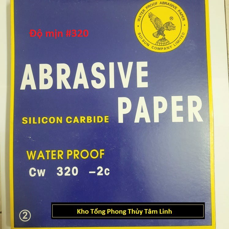 Giấy nhám nước đánh bóng ngọc bích cao cấp chính hãng| Kho tổng Phong Thuỷ Tâm Linh