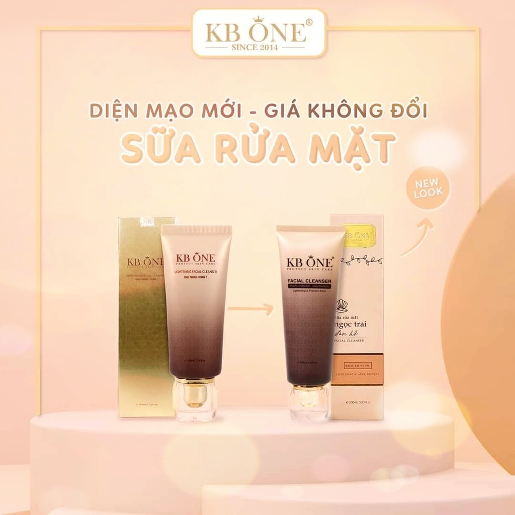 SỮA RỬA MẶT KBONE MẪU MỚI 100ml