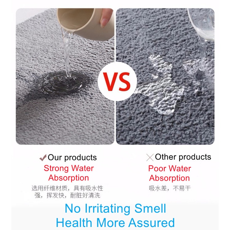 Thảm Chùi Chân Chống Trượt Thấm Hút Tốt