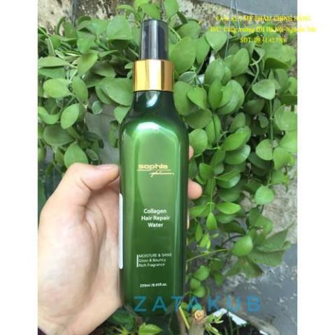 SOPHIA XỊT DƯỠNG PHỤC HỒI Collagen Hair Repair Water 250ml