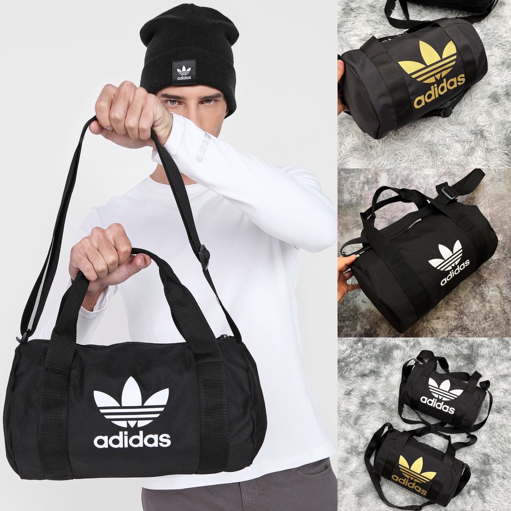 [ HÀNG XUẤT DƯ ] Túi trống / Túi du lịch Mini ADIDAS ADICOLOR SHOULDER BAG BLACK | GD4582 | ẢNH THẬT | GIÁ TỐT NHẤT