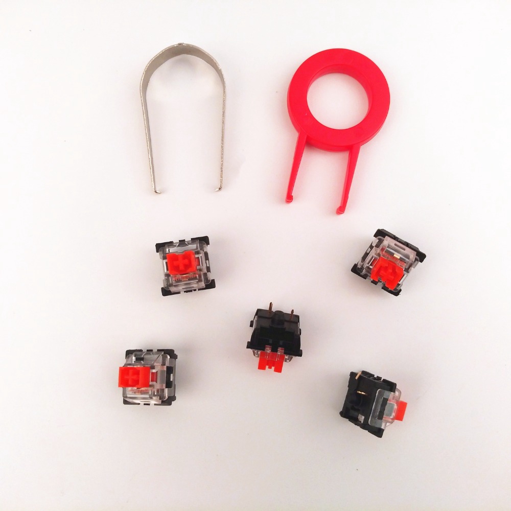 Nút Bấm Bàn Phím Cơ Outemu MX Màu Đỏ / Xanh Dương / Đen Thay Thế Tiện Dụng Diy