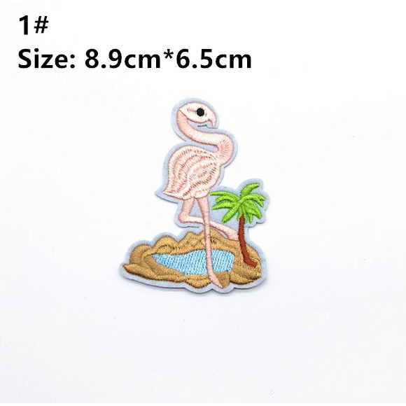 Set 2 miếng dán ủi quần áo hình sọc