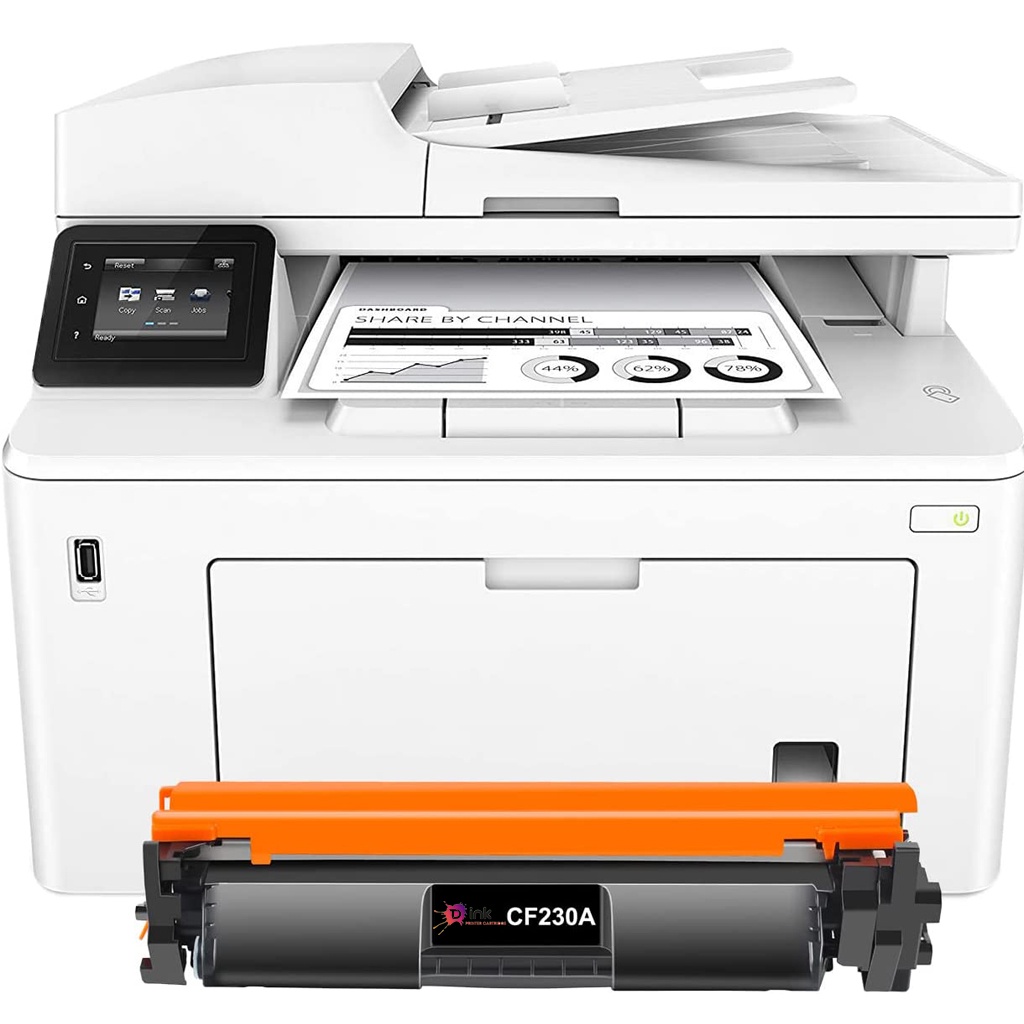 Hộp mực máy in 30A / 051  cho máy HP M203d M203dw MFP M227fdw CF230A in đậm,hàng nhập khẩu