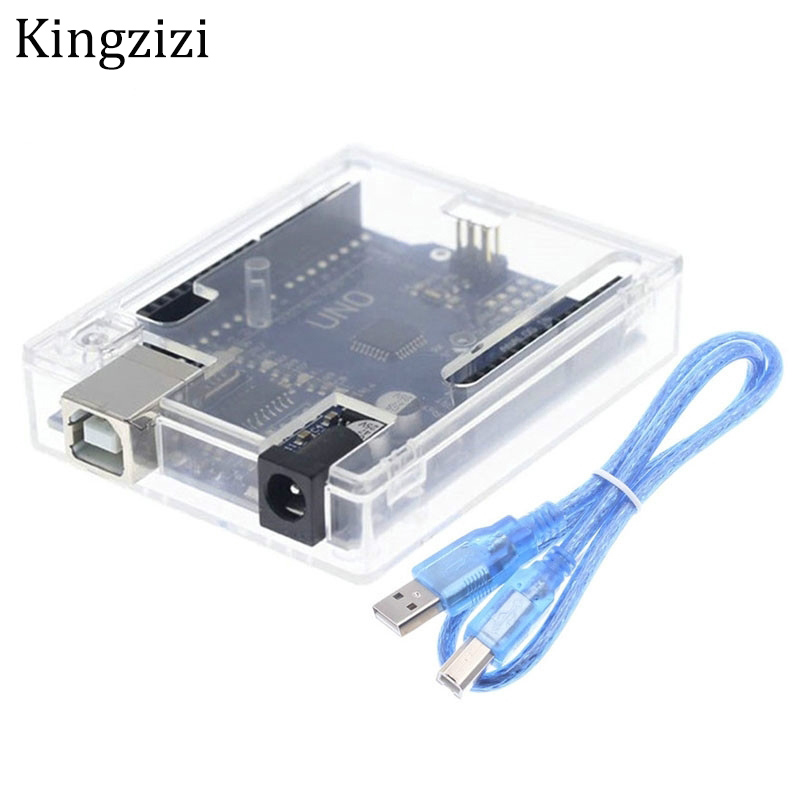 Bộ Bo Mạch Phát Triển Uno R3 Ch340G+Mega328P 16mhz Cho Arduino Uno R9 R3