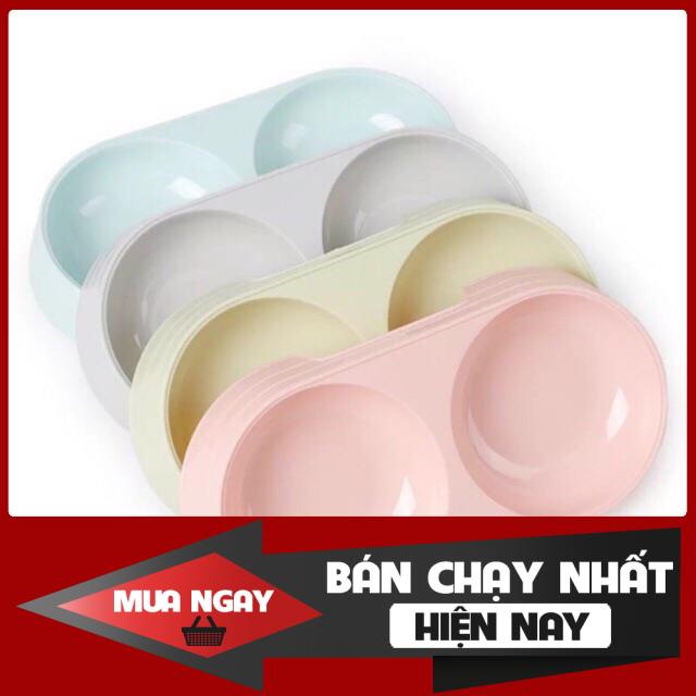 [❌GIÁ SỈ❌] Bát Ăn Đôi Cho Chó Mèo nhựa đẹp 0 ❤️