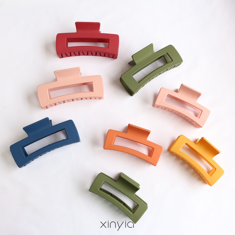 Kẹp Tóc Cỡ Lớn Thiết Kế Đơn Giản Phong Cách Hàn Quốc