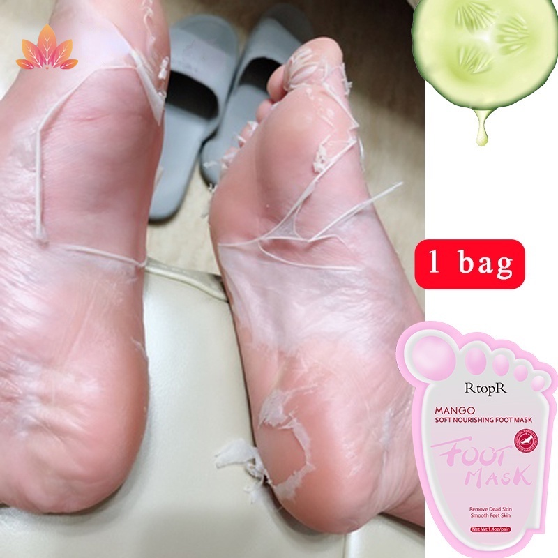 Mặt Nạ Chân Dạng Lột Chiết Xuất Xoài Tẩy Tế Bào Chết Dưỡng Ẩm Làm Trắng Da # 1 JP5