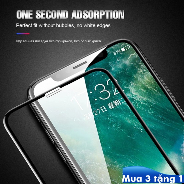 Kính cường lực bảo vệ màn hình toàn diện cho For iPhone 5 5s 6 6s SE 7 8 X XS XR 11 12 Mini Pro MAX Plus Samsung A10 A10S M10 A20 A30 A40S A71 A80S A81 A50S M30S M30 A30S A70 A70S