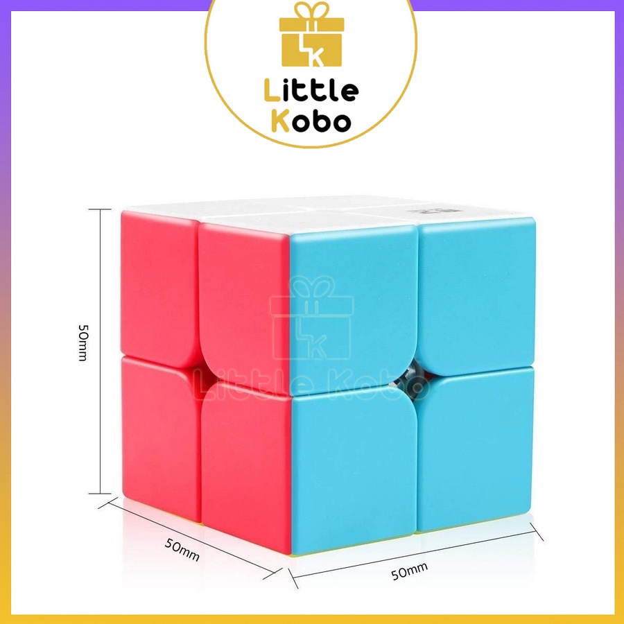 Rubik 2x2 QiYi QiDi S Stickerless Rubic 2 Tầng Khối Lập Phương Đồ Chơi Trí Tuệ