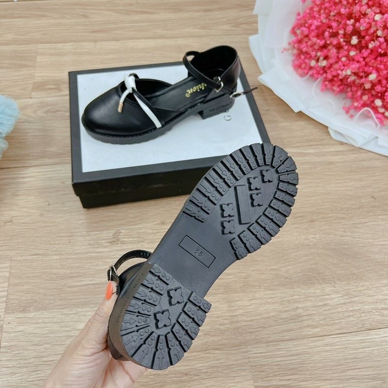 [Sẵn ] Sandal cao gót 4 phân ulzzang bít mũi, giày Lolita đế cao phong cách vintage ulzzang chất mềm.