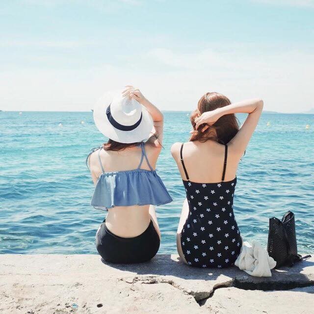 Bikini bèo xanh cạp cao | BigBuy360 - bigbuy360.vn