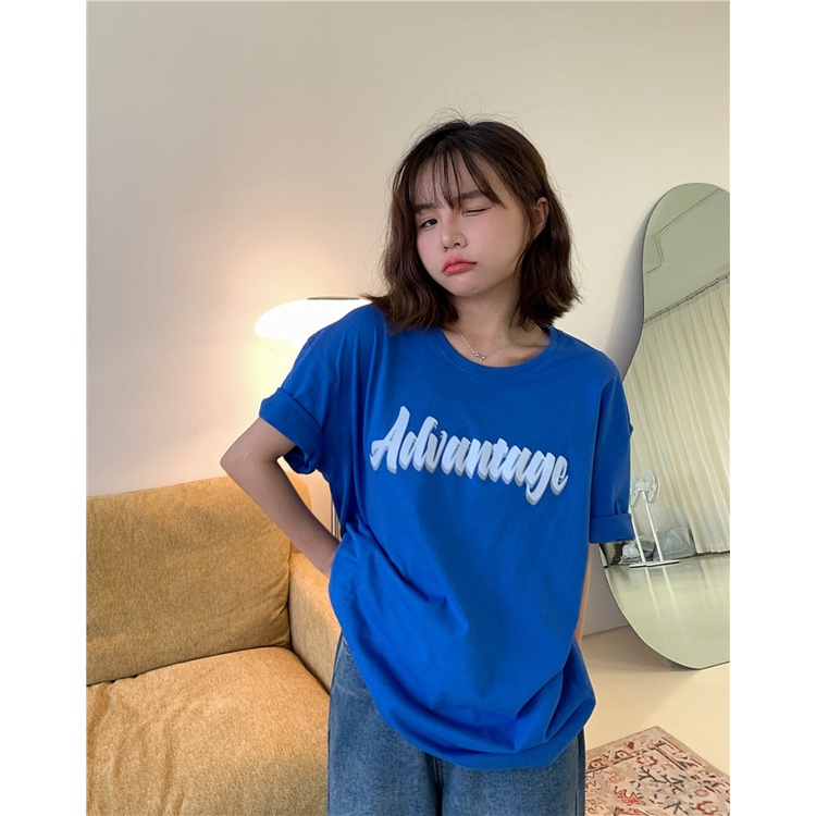 Áo phông tay lỡ phom rộng Yinxx, áo thun nam nữ unisex oversize ATL94