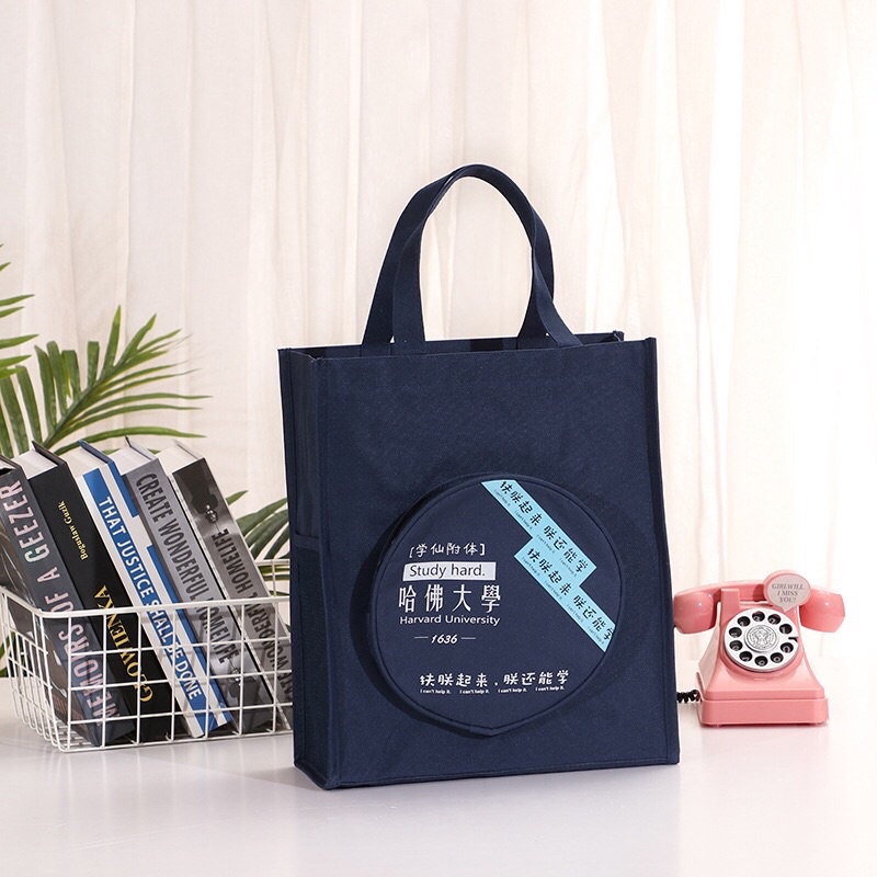 Túi đi học thêm kèm ví đựng bút cho bé trai và bé gái