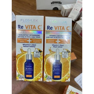 Serum Flos-lekk Làm Sáng Giảm Nhăn Trẻ Hoá Da Re VITA C