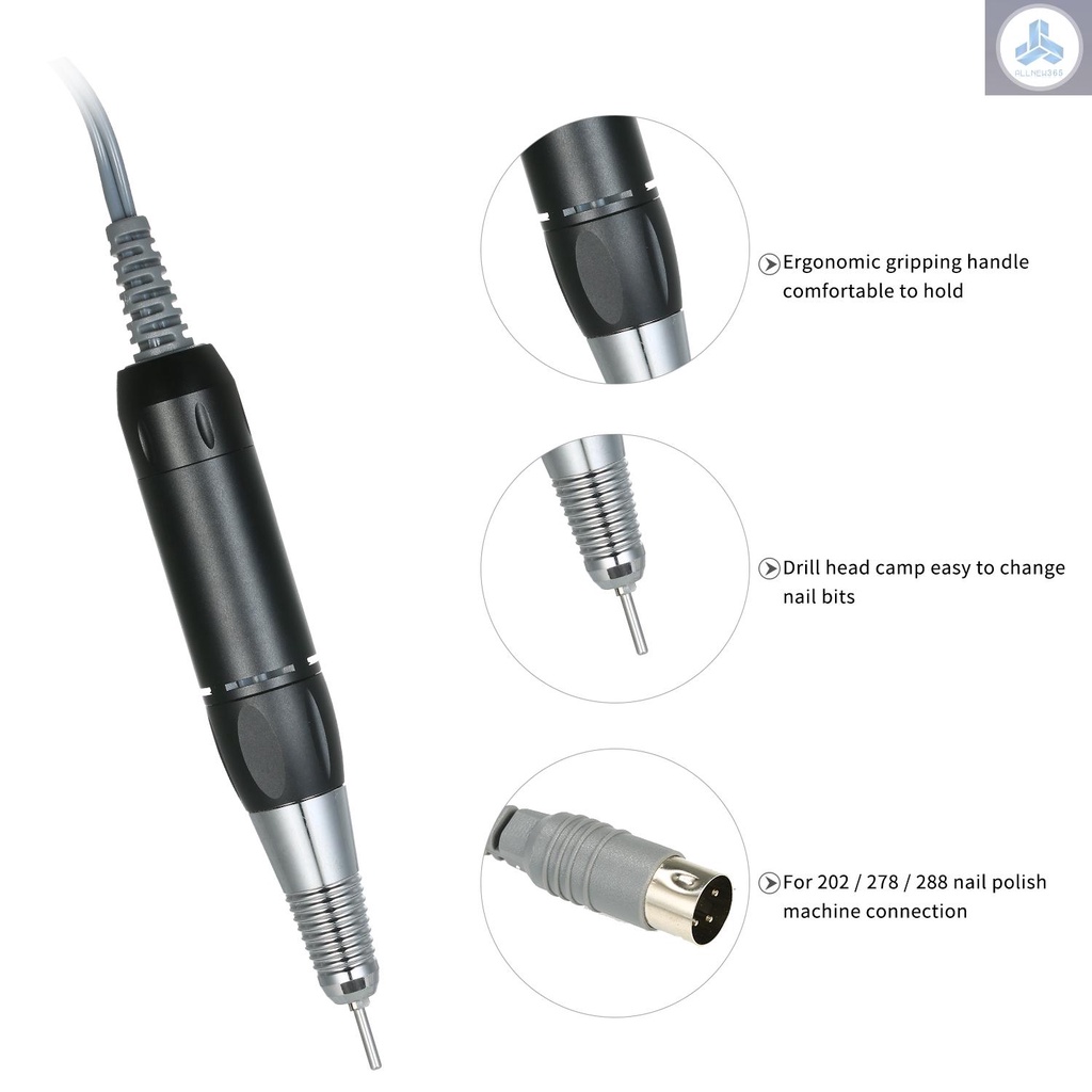 Máy Mài Đánh Bóng Móng Tay Chuyên Nghiệp Đen