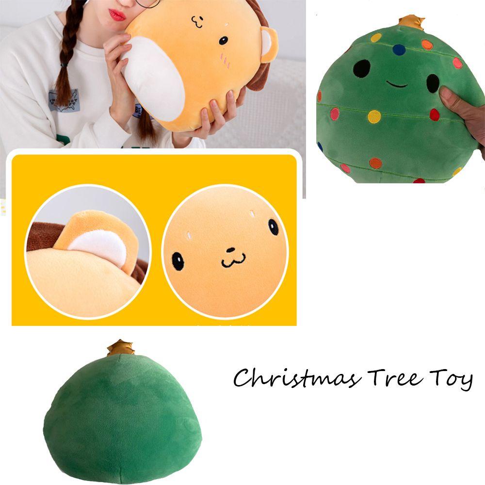 CONOPERY Gối Nhồi Bông Hình Cây Thông Hoạt Hình Trang Trí Nhà Cửa / Văn Phòng