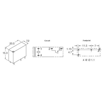 RELAY rơ le omron g5nb-1a-e 12vdc 24vdc 5vdc