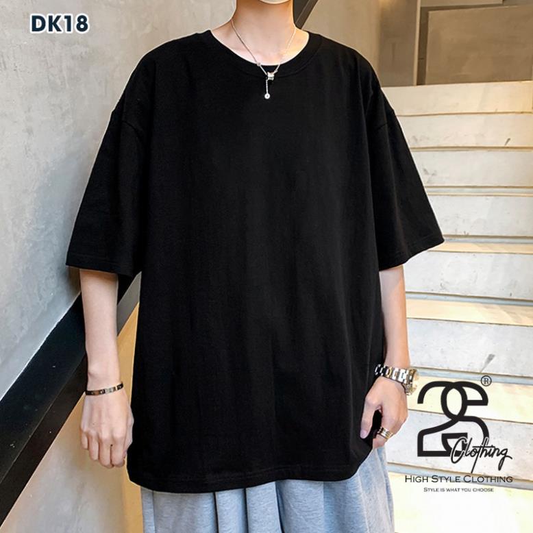 Áo Thun Unisex 2S Clothing - DK18 Form Rộng Tay Lỡ, Áo Phông Nam Nữ Freesize hg