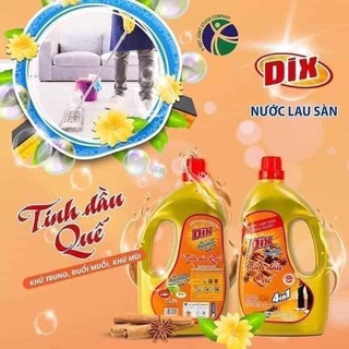 Nước lau sàn thảo dược tinh dầu quế DIX 3300ml