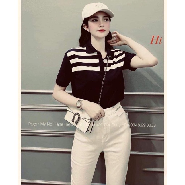Áo polo sọc ngang H2A977