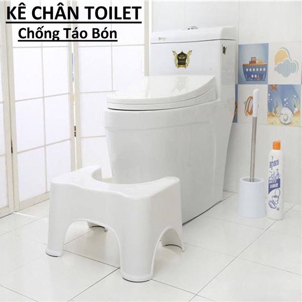Ghế Kê Chân Hỗ Trợ Đi ToiLet - Chống Táo Bón,ghế vệ sinh - Thương Hiệu Nhựa Việt Nhật