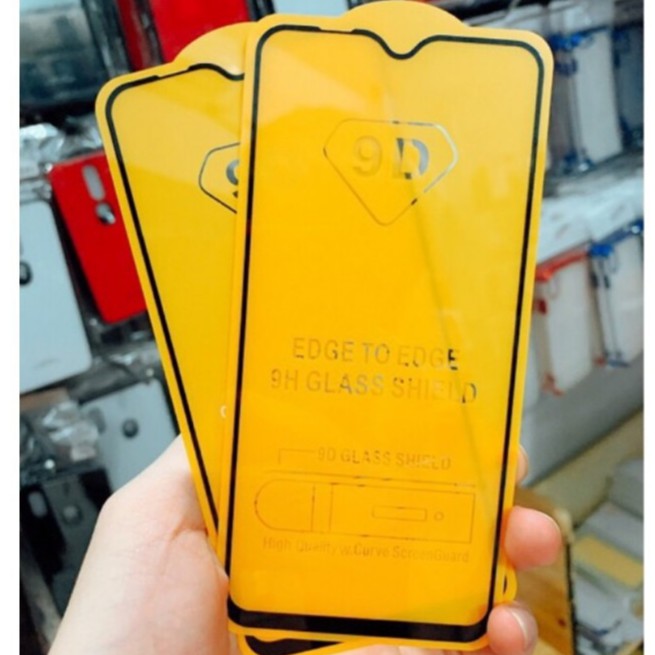 Kính cường lực 9D FULL MÀN HÌNH Samsung A10/ A10S/ M10/ M10s cao cấp, tặng kèm khăn lau