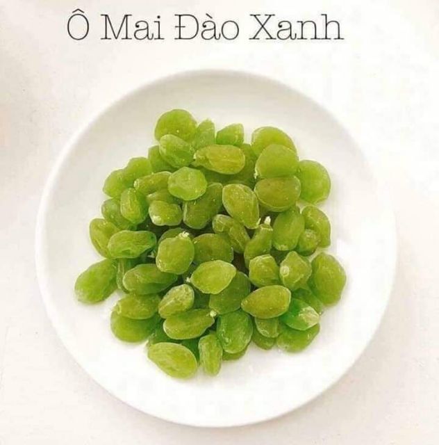 ( MIỄN SHIP Ở HCM) 1KG Xí muội đào xanh siêu ngon, rẻ, chất lượng( ô mai/ mơ/ quất/ đào bao tử/ tết/ mứt/ đà lạt/ ngon)